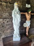 Duża porcelanowa Maryja Matka Boska