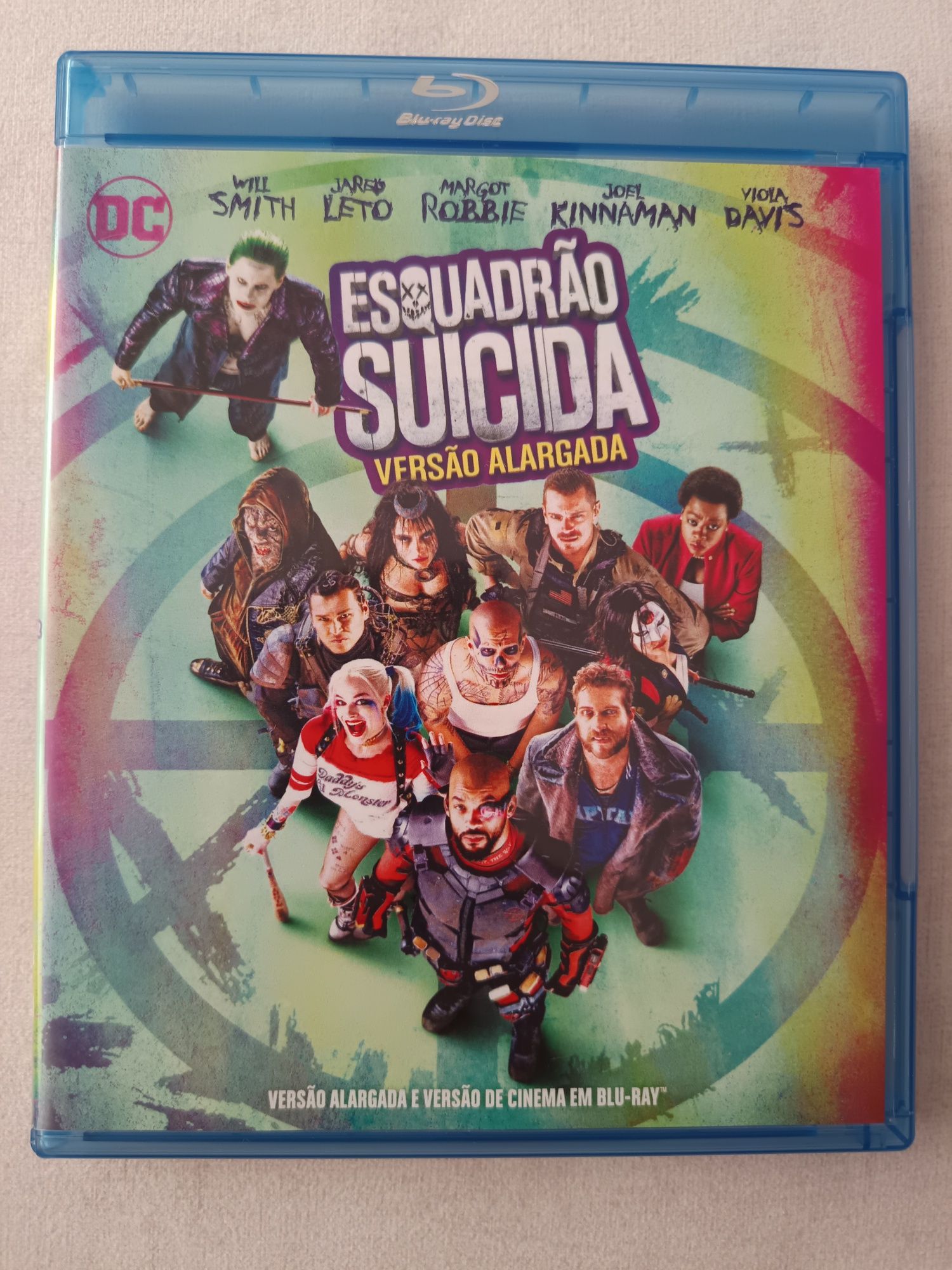 Blu-ray esquadrão suicida