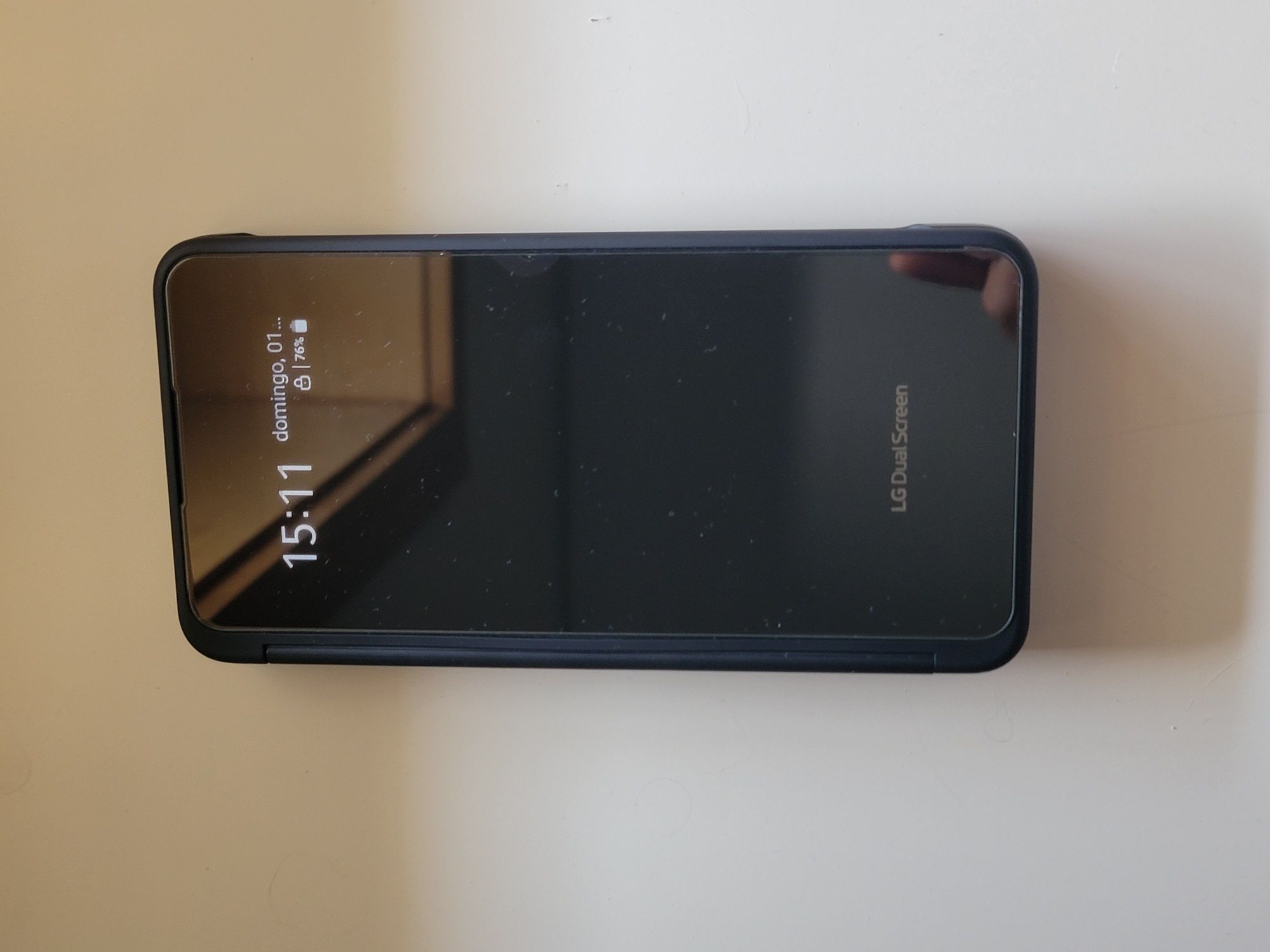 LG G8X ThinQ Dual Screen 6GB RAM 128GB Armazenamento Snapdragon 855