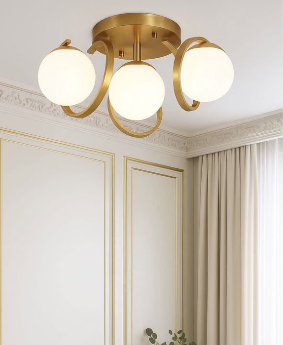 Стельова люстра,люстра на 4 плафони