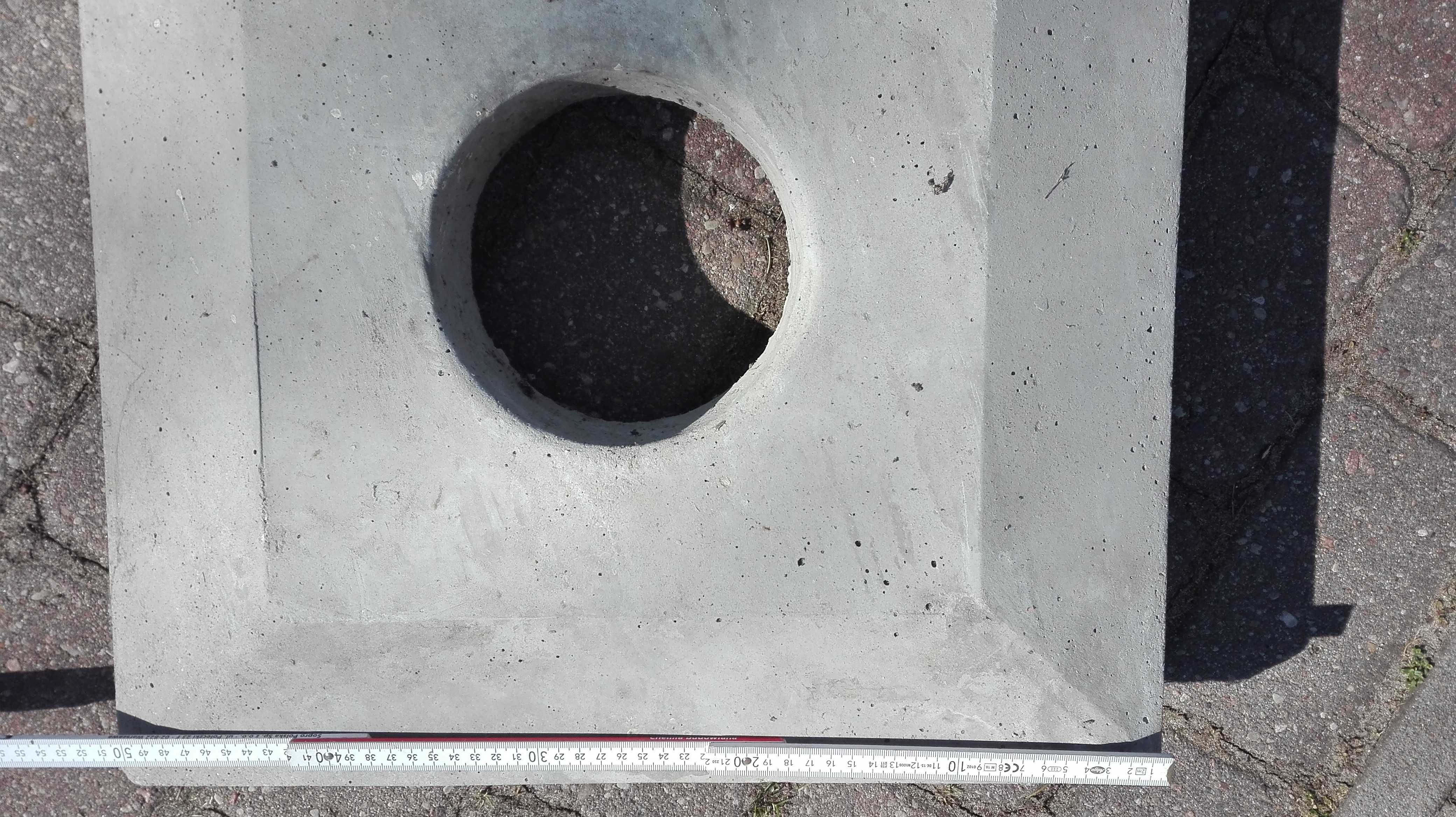 Płyta kominowa betonowa 50x50cm