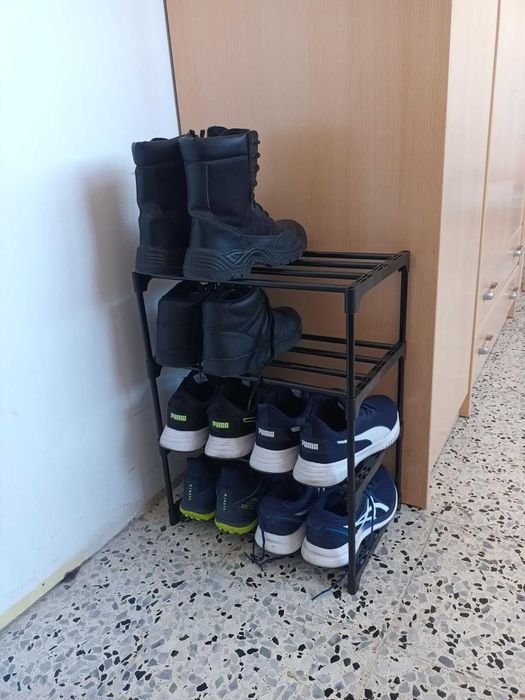 Pudełka z 4 poziomami dom przechowywanie metalowa