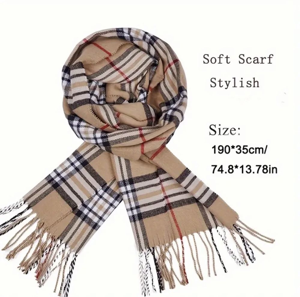 Шарф клітинчастий Burberry