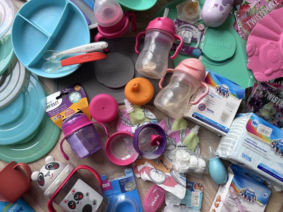 Mega Giga wielka Paka / wyprawka dla mamy i niemowlaka! Ponad 100szt!