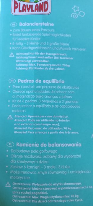 Brinquedo pedras de equilíbrio