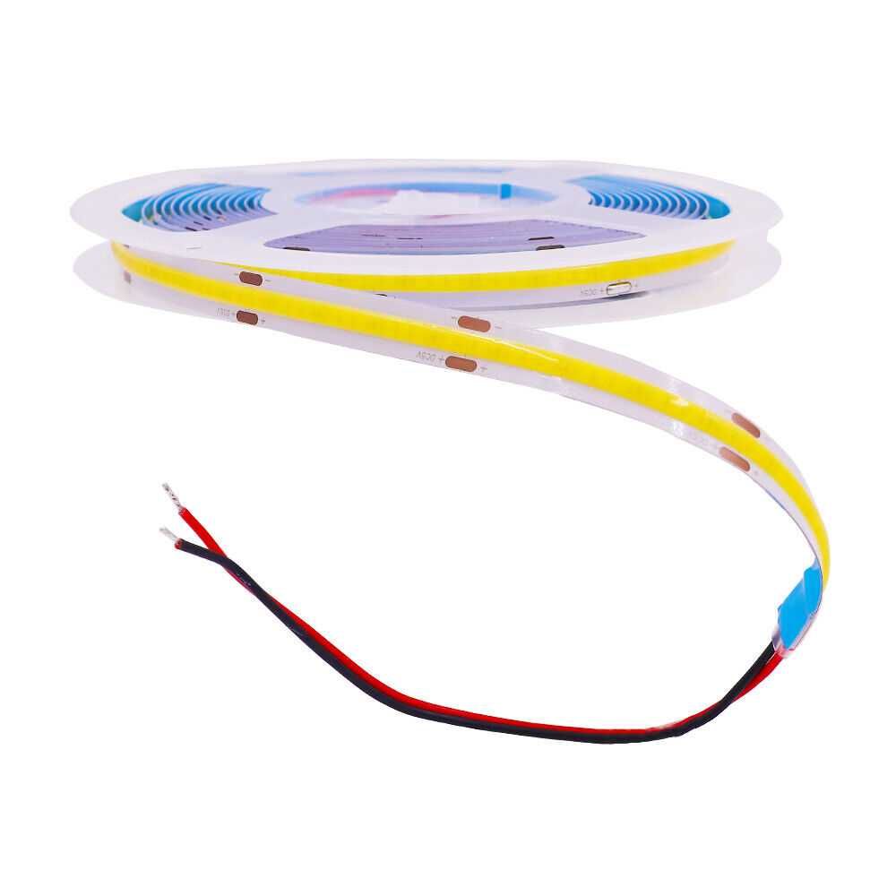 Світлодіодна стрічка COB 320 LED 12V IP20 біла, червона, синя, зелена
