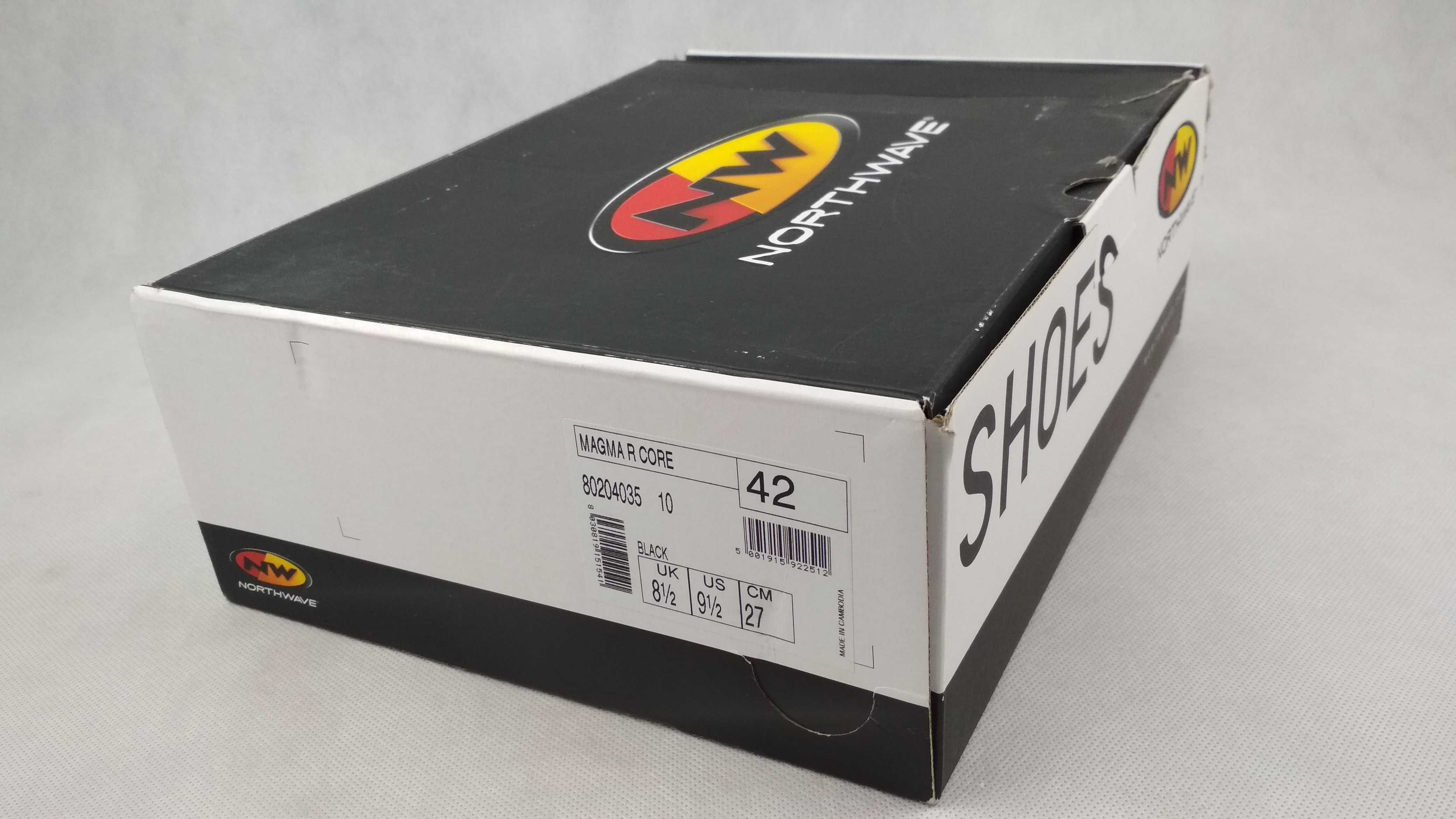 NORTHWAVE Magma R Core Ocieplane Buty Rowerowe Kolarskie Szosowe 42