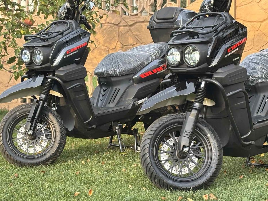 Електро скутер Corso  BLack Fury ( special ) 2800w LFP АКБ 72v40ah