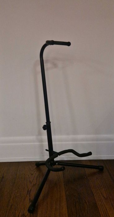 Gitara klasyczna/akustyczna ze stojakiem i pokrowcem