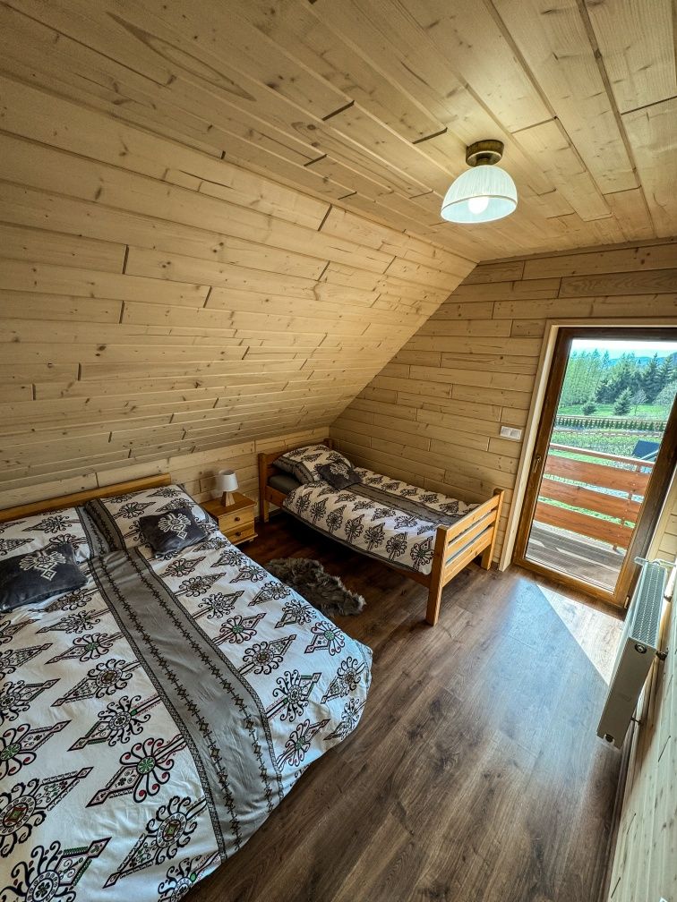 Domek Widokowy Tyniok w górach wynajem Koniaków Istebna Tatry Beskidy