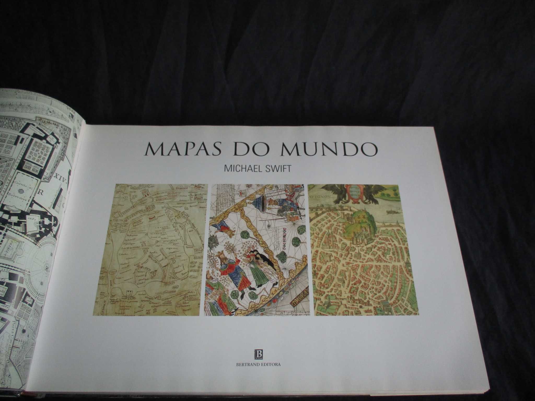 Livro Mapas do Mundo Michael Swift Bertrand