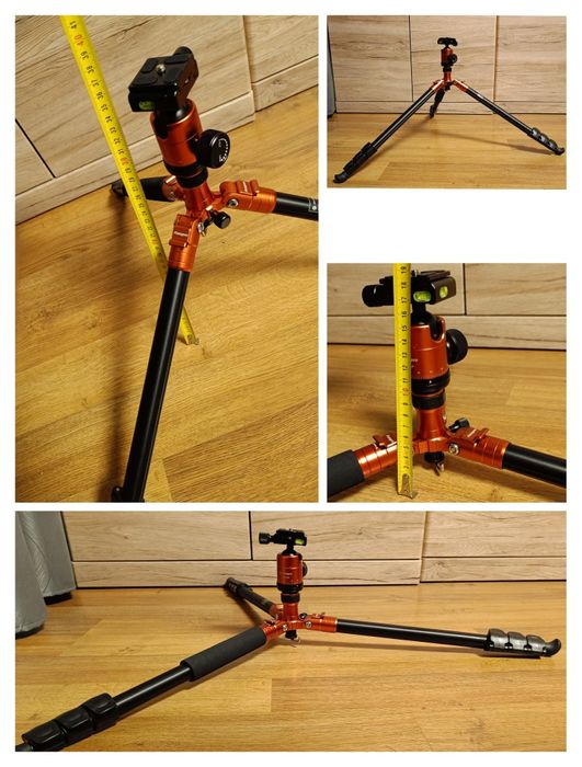 Statyw fotograficzny Fotopro C40i & głowica kulowa FPH53P 150cm do10kg