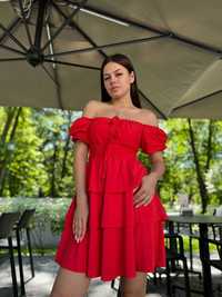 Літня повітряна сукня міні Летнее платье розміри S,M,L РАЗНЫЕ ЦВЕТА