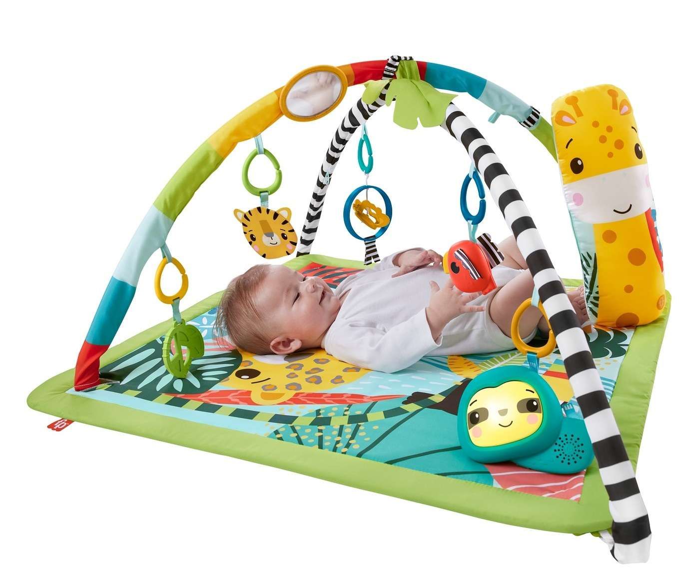 Fisher-Price Mata edukacyjna 3w1 Las tropikalny HJW08