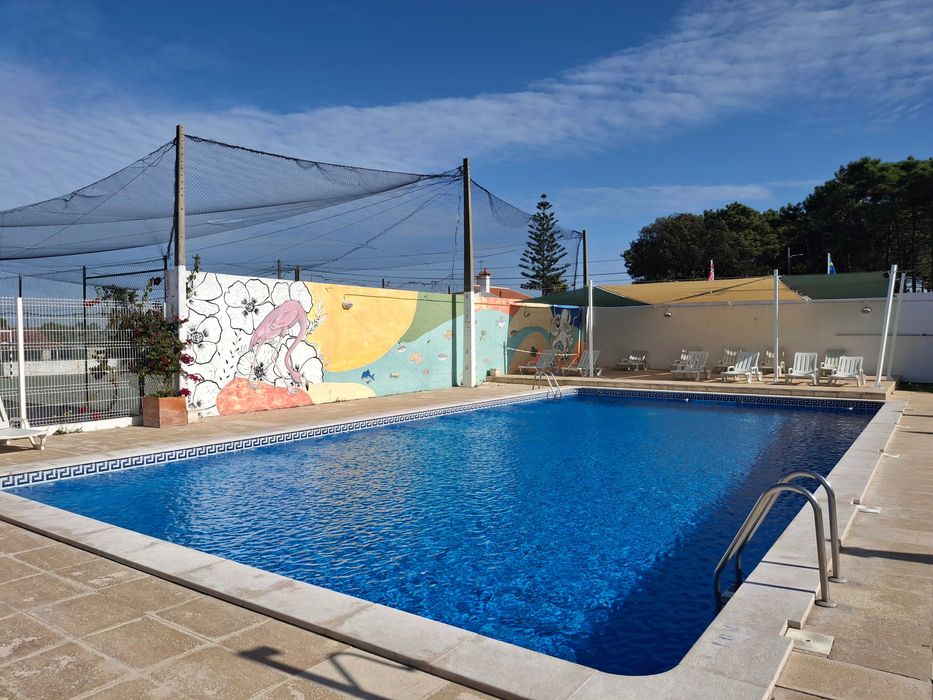 Residencial/ Mobile Home T2, 30qm c/deck 8qm em Aldeia do Meco