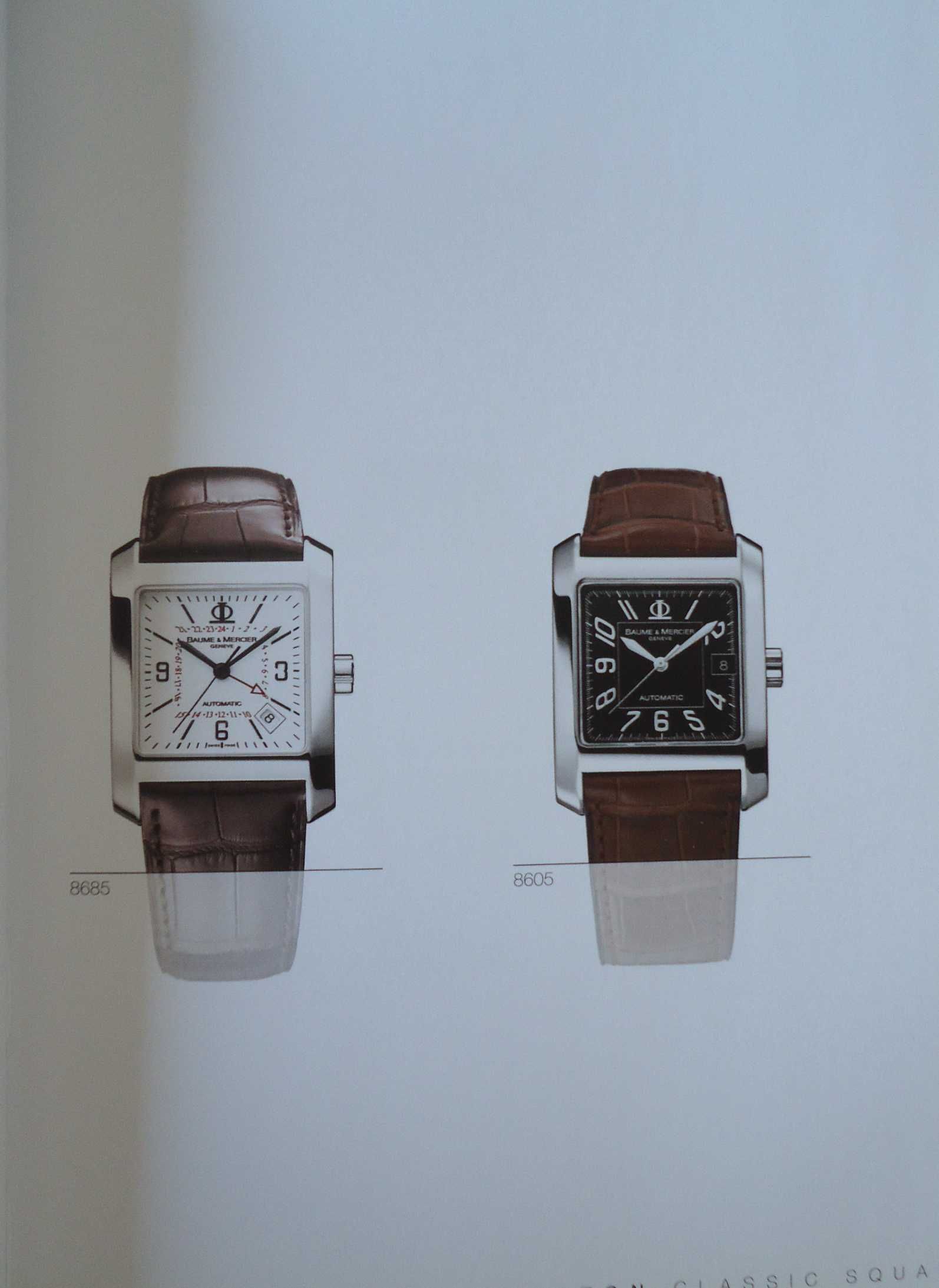 Catálogo relógios Baume & Mercier de 2006 em espanhol