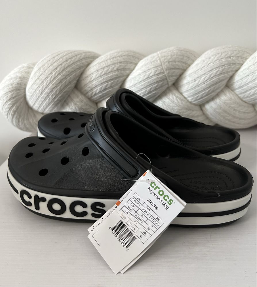 Сабо Crocs Bayaband Black / крокси