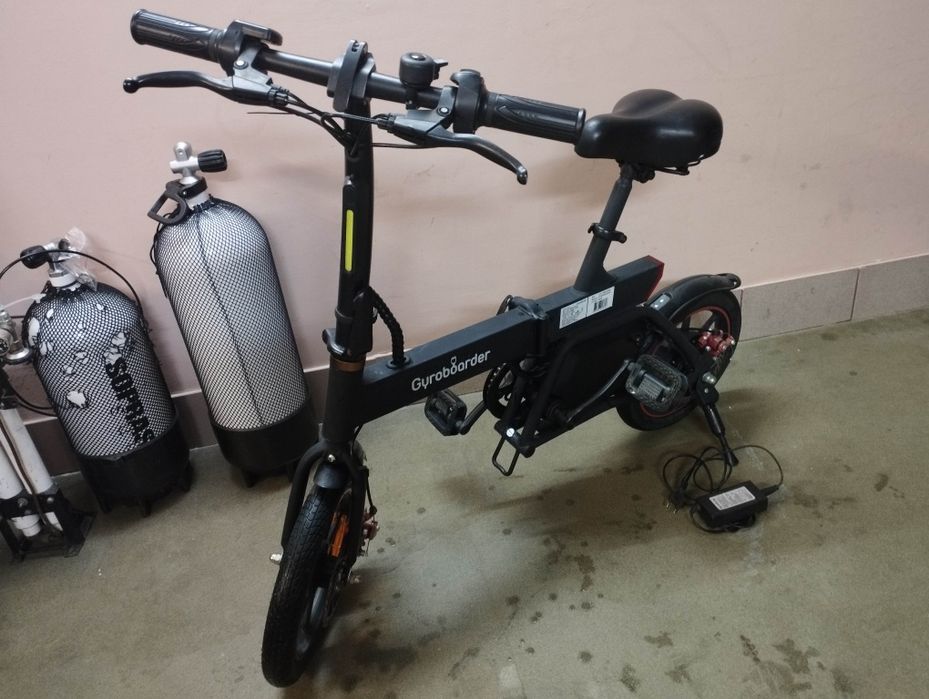 Rower elektryczny składany Gyroboarder
