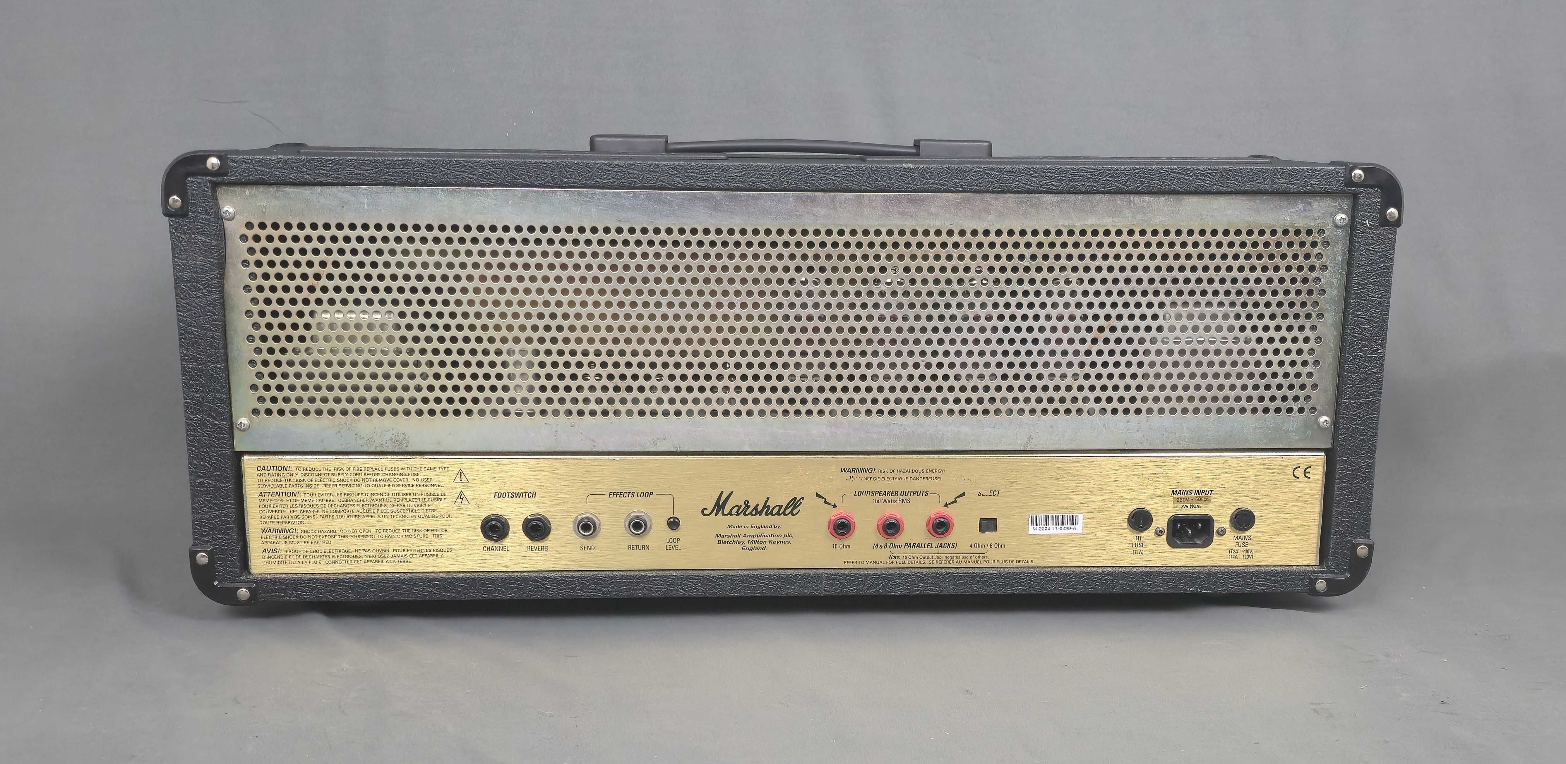 Marshall JCM 2000 DSL 100W 2004 Głowa Gitarowa