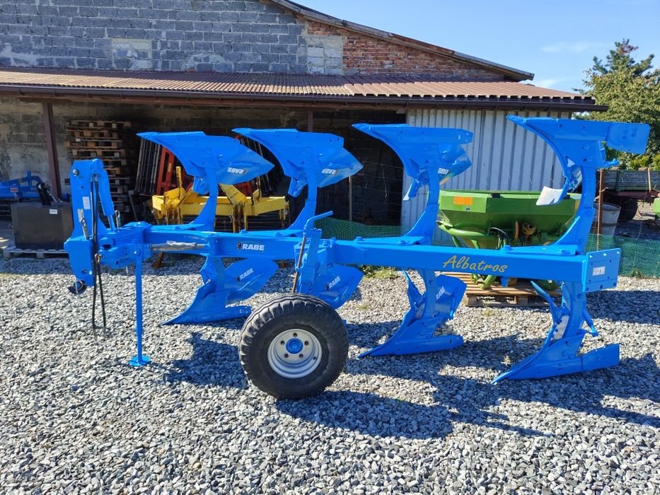 Pług 4, 3 skibowy obrotowy Kuhn, Rabe