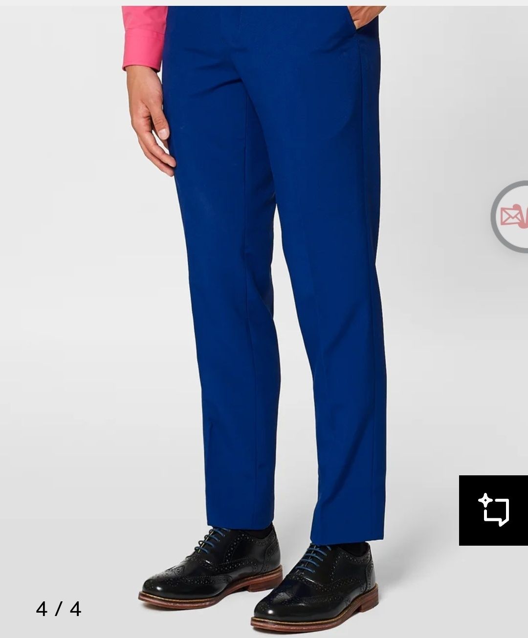 OppoSuits 56 rozm. Modne, imprezowe garnitury męskie w jednolitym kolo