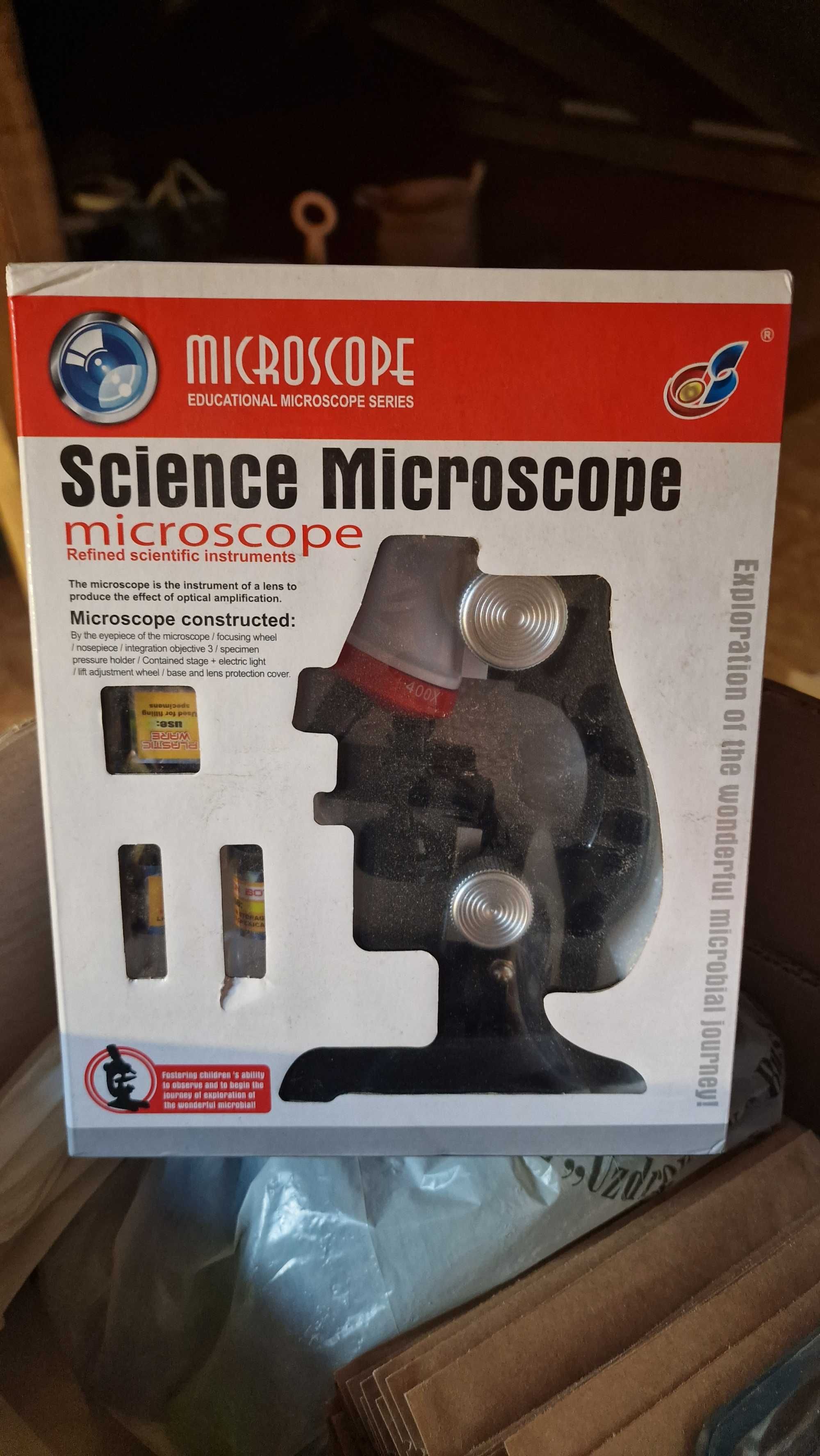 Mikroskop dla dzieci do zabawy