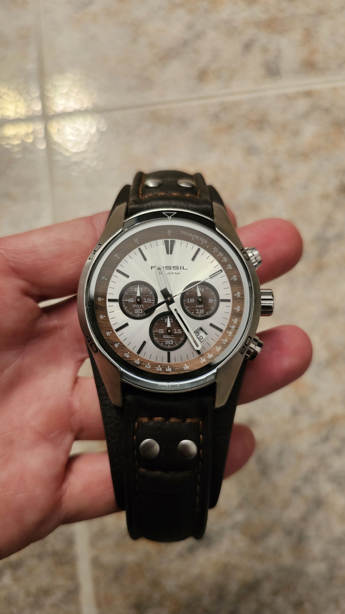 Vendo Relógio Fossil CH2565 c/ Bracelete Nova