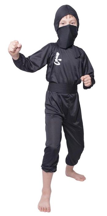 Strój dziecięcy - Czarny ninja - rozmiar L Arpex