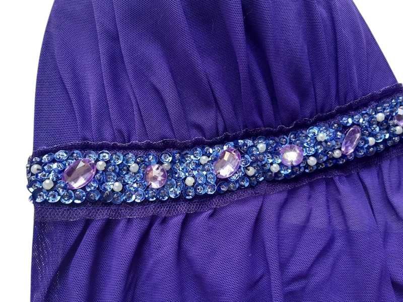 Fioletowa koszulka nocna bielizna damska Closer 42,XL/44XXL cekiny
