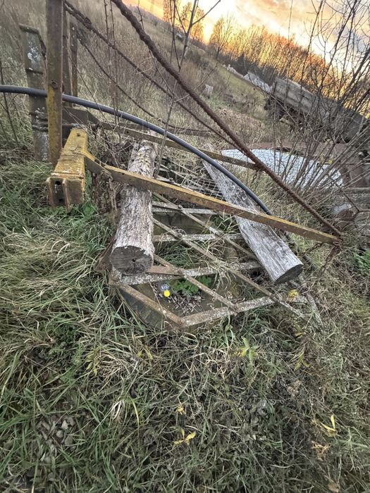 Сцепка борон на трактор