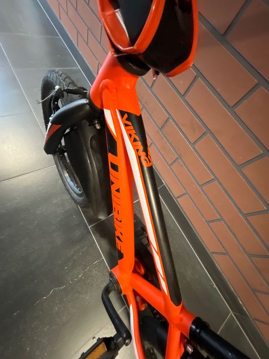 Rower dziecięcy Unibike Viking, 16 cal plus kask