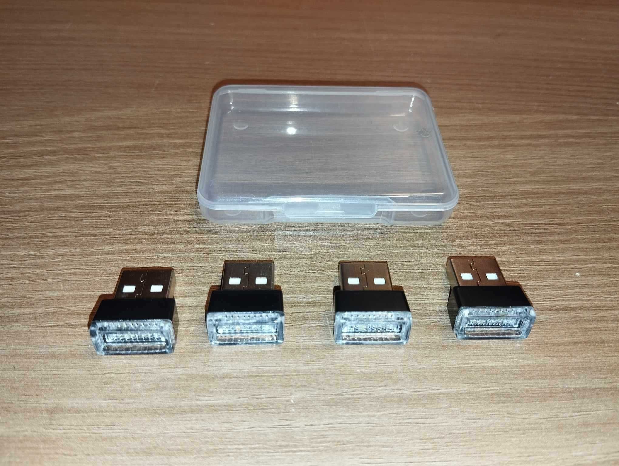 Zestaw 4x Mini Lampka USB