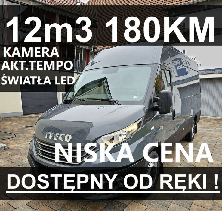 Iveco Daily 35S18A8H V  12m3 L3H2 176KM Kamera Akt.Tempo. Od ręki 2113 zł Niska Cena !!