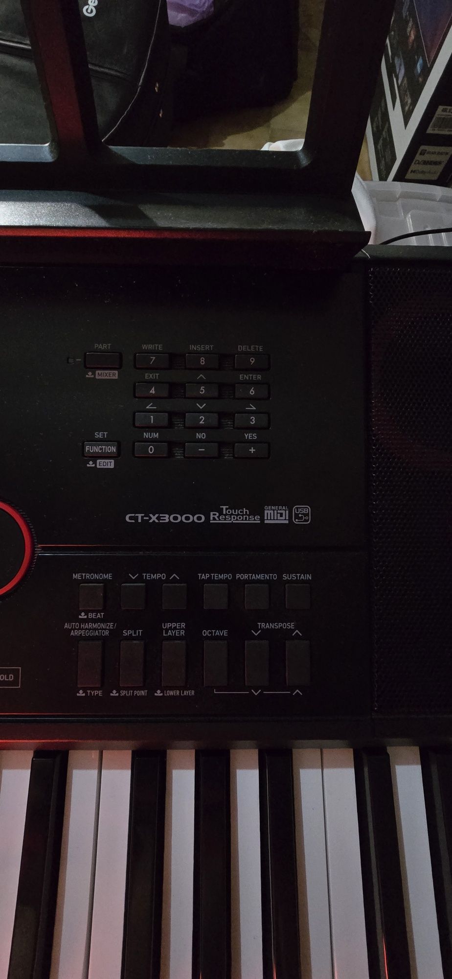 Piano Casio CT-X3000