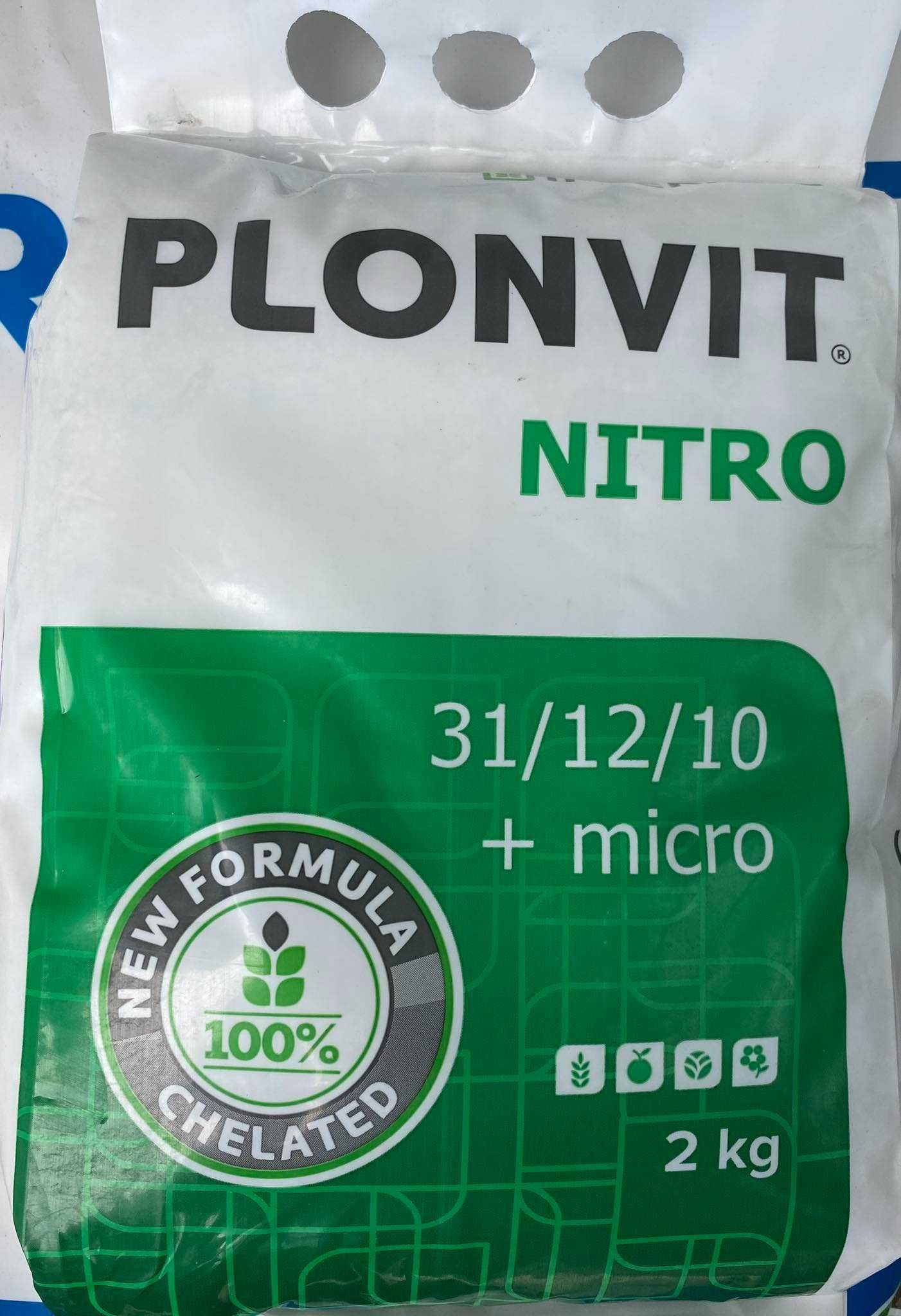 PLONVIT NITRO 31/12/10+MICRO 2KG nawóz dolistny odżywka