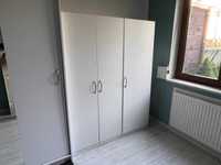 Biała szafa 3-drzwiowa IKEA DOMBAS mała ale pojemna