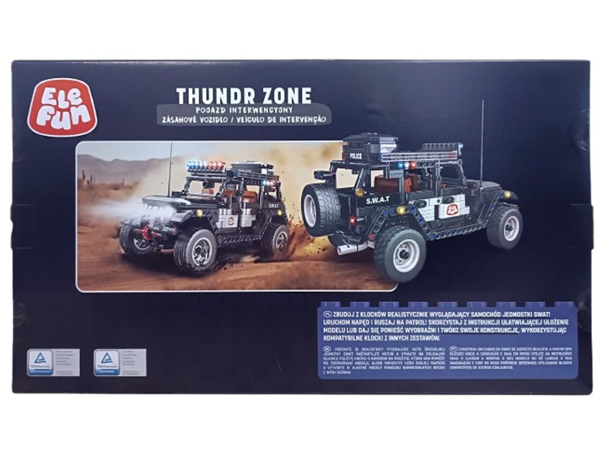 Klocki Elefun Thunder Zone Pojazd Interwencyj 8815
