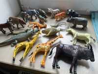 Figurki plastikowe zabawki safari plastikowe figurki zwierzęta