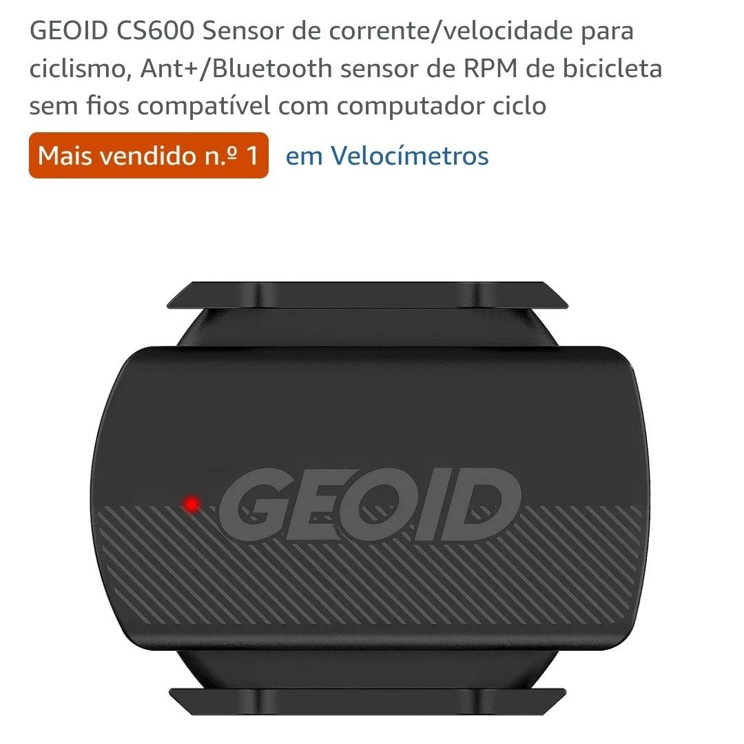 Geoid CS600 Sensor de cadência de velocidade