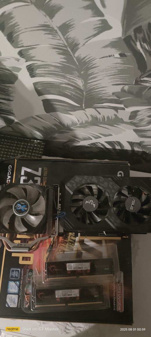 I5 10400f plus płyta główna,ram 16GB,karta graficzna