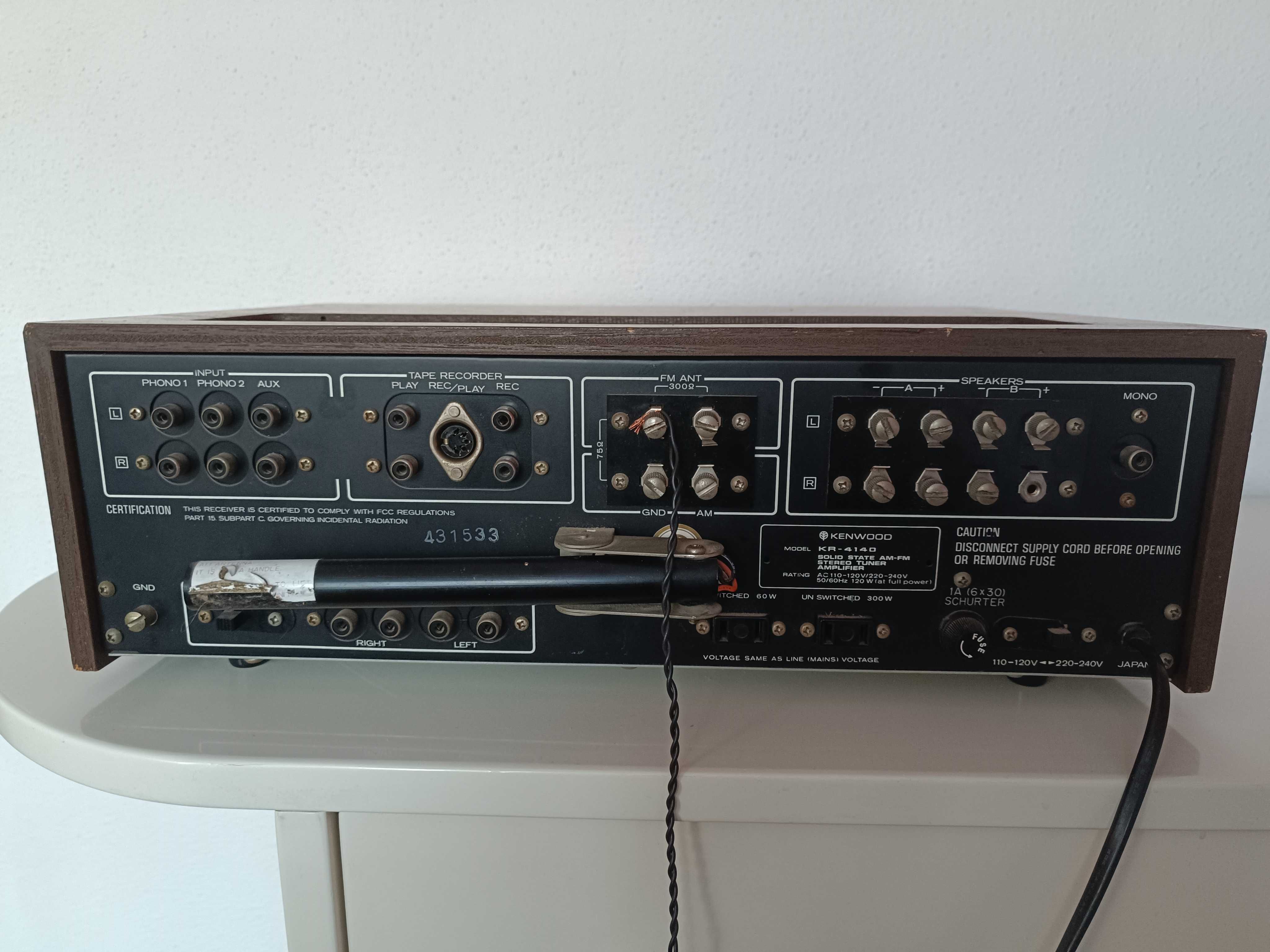 Amplituner Kenwood KR-4140 stereo