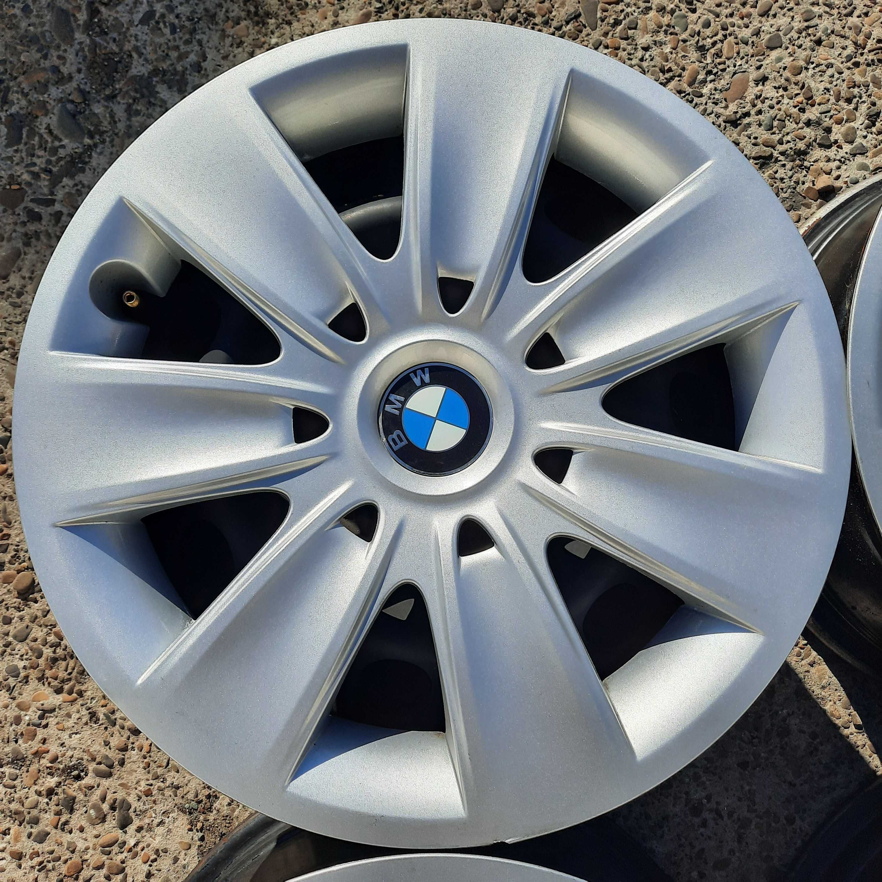 Диски железные с колпаками R16 5x120 BMW (БМВ) 4шт.