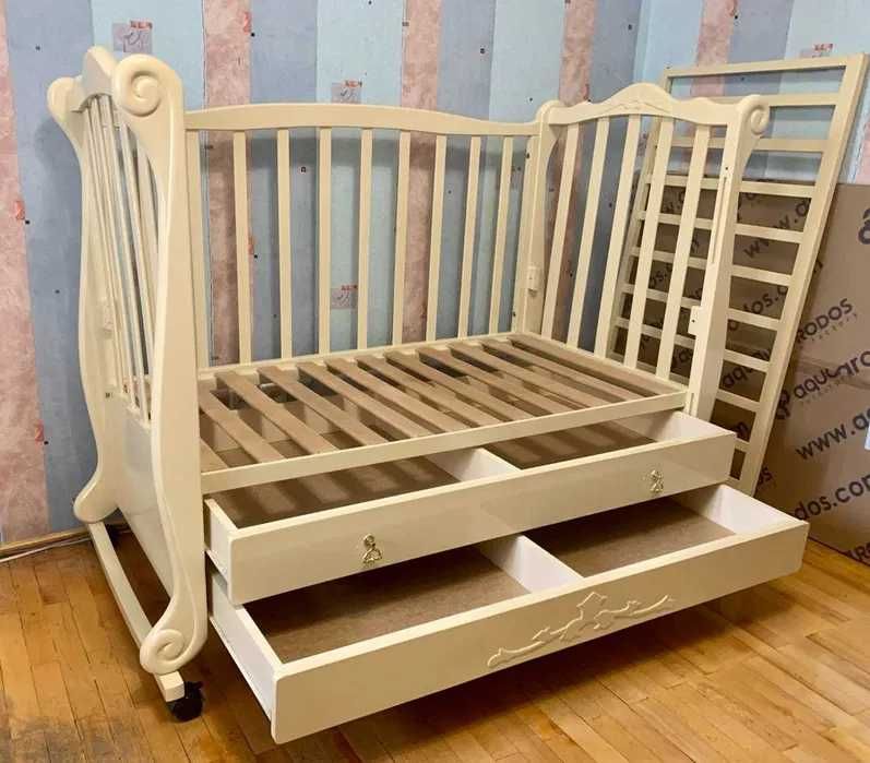 Дитяче ліжко Верес. З ящиками та маятниковим механізмом