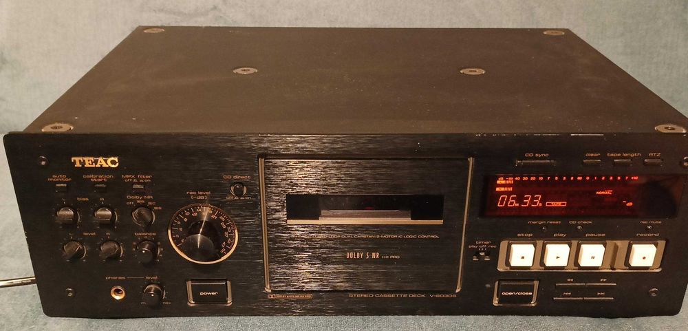 Teac v6030 S -  Swietny magnetofon z Dolby S