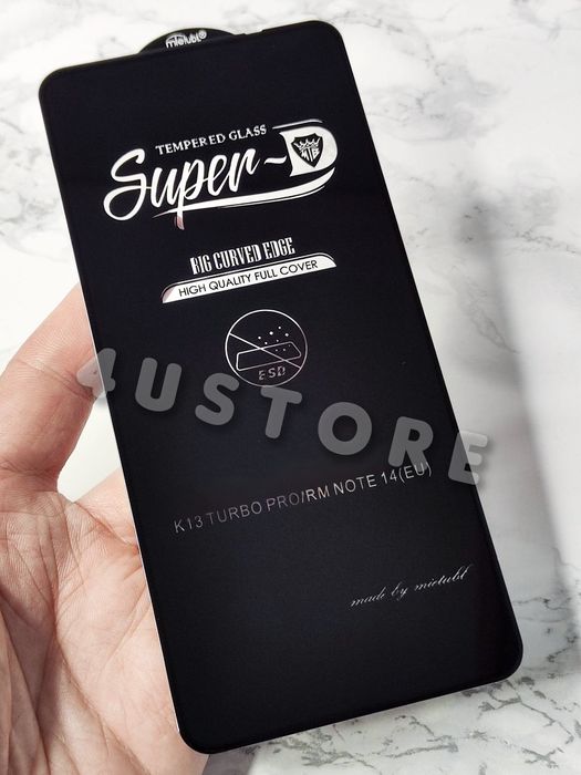 Защитное стекло на Xiaomi Redmi Note 14 4G EU  прочное захисне скло