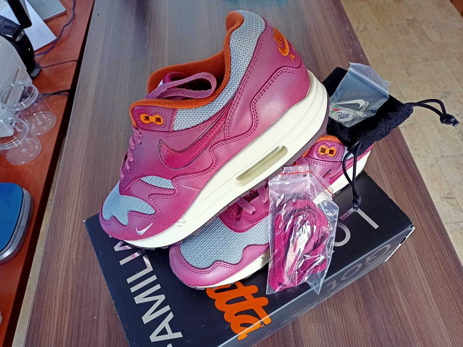 Nike x Patta Air Max 1 Waves Rush Maroon