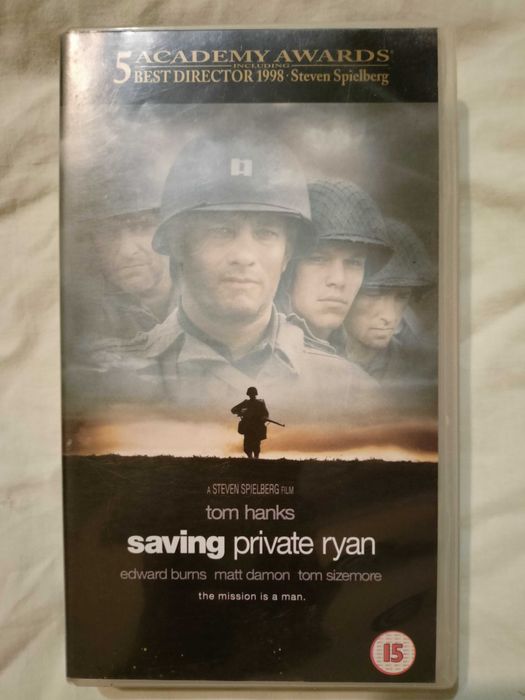 Відеокасети (VHS) з фільмами на іноземній мові привезені з Європи