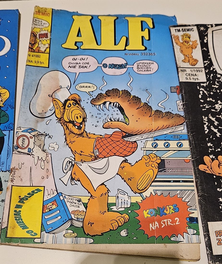 Komiksy Alf/Batman/Superman 1992