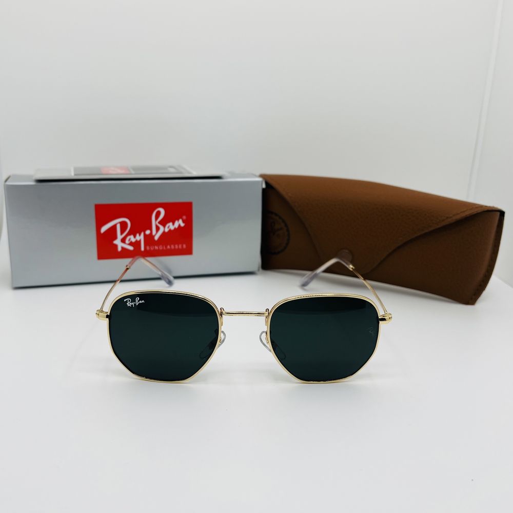 Солнцезащитные очки Ray Ban Hexagonal 3548 50мм стекло (mix)