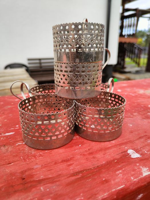 Koszyki PRL na szklanki